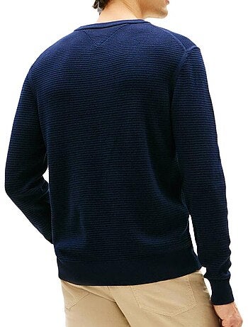 Tommy hilfiger heren trui marineblauw seizoensgebonden