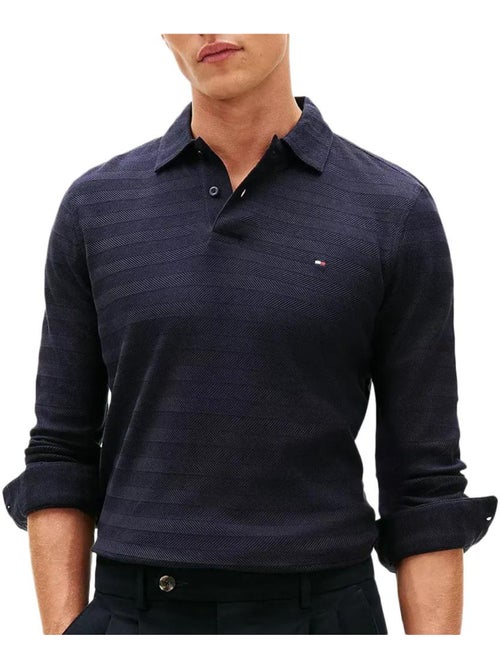 Tommy Hilfiger Heren Trui met Visgraatmotief - Kiabi Tommy Hilfiger Heren Trui met Visgraatmotief - Kiabi