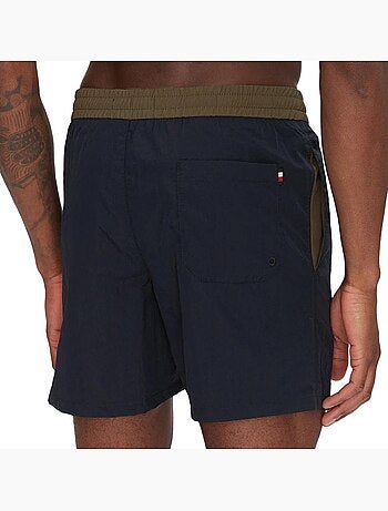 Tommy hilfiger kaki zwemshort met trekkoord voor heren