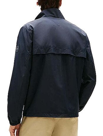Tommy hilfiger herenvest marineblauw met merklogo