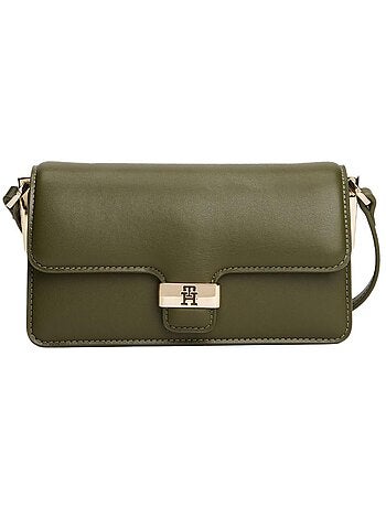 Tommy Hilfiger Heritage Beige Dames Schoudertas