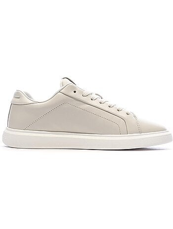 Tommy hilfiger icon court light beige dames sneakers