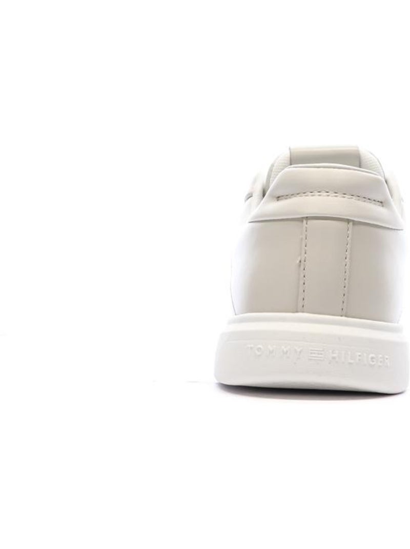 Tommy Hilfiger Icon Court Light Beige Dames Sneakers Beige - Kiabi