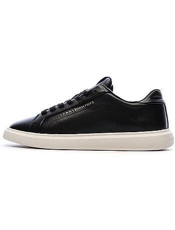 Tommy hilfiger icon court light beige dames sneakers