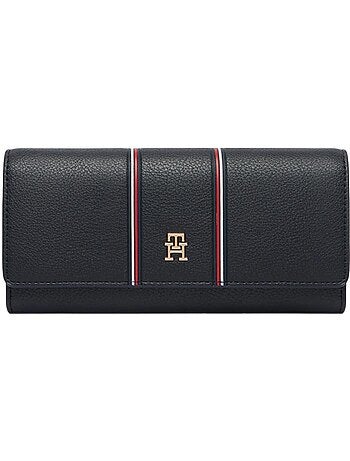Tommy hilfiger icon dames portemonnee - marineblauw