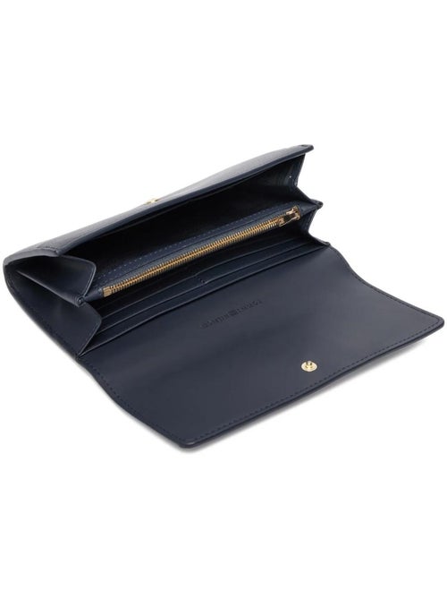 Tommy hilfiger icon dames portemonnee - marineblauw - Kiabi