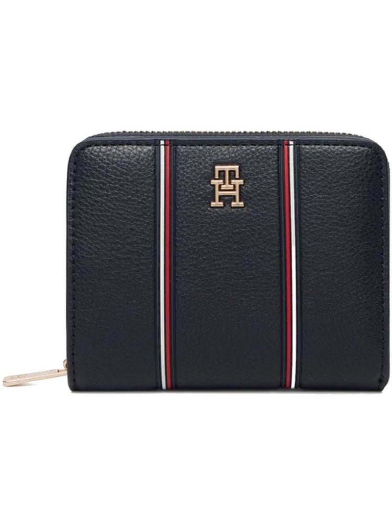 Tommy hilfiger icon dames portemonnee marineblauw Marineblauw - Kiabi