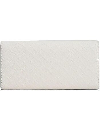 Tommy hilfiger icon flap dames portemonnee wit
