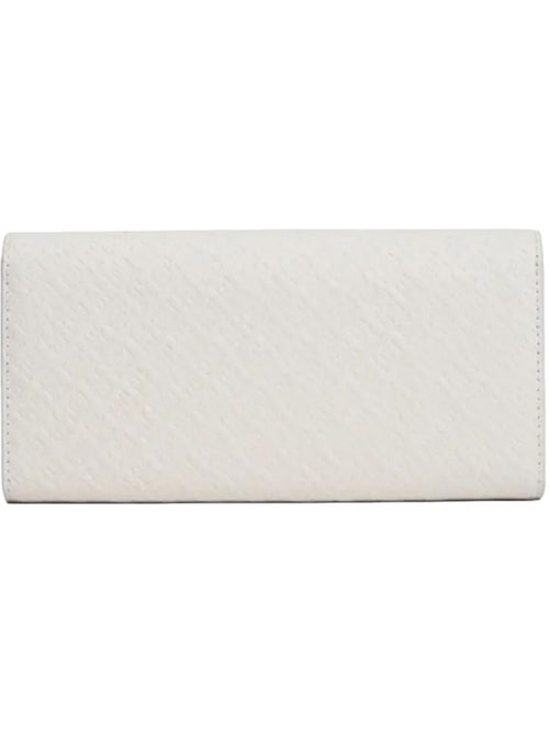 Tommy hilfiger icon flap dames portemonnee wit - Kiabi