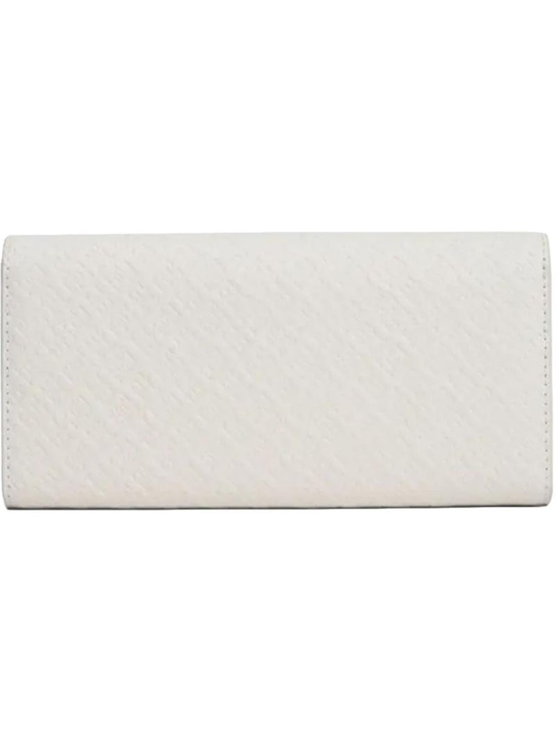 Tommy hilfiger icon flap dames portemonnee wit Wit - Kiabi