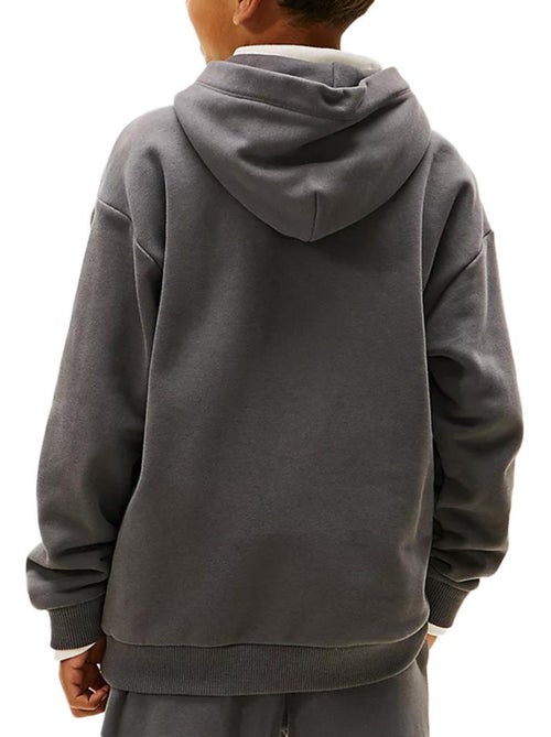 Tommy Hilfiger Jongens Sweatshirt Donkergrijs KS0KS00660 - Kiabi Tommy Hilfiger Jongens Sweatshirt Donkergrijs KS0KS00660 - Kiabi