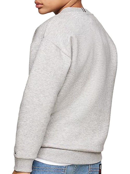 Tommy Hilfiger Jongens Sweatshirt Grijs Nautisch - Kiabi Tommy Hilfiger Jongens Sweatshirt Grijs Nautisch - Kiabi