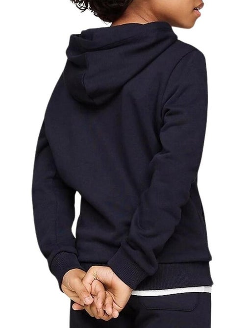 Tommy Hilfiger Jongens Sweatshirt Zwart met Puffprint - Kiabi Tommy Hilfiger Jongens Sweatshirt Zwart met Puffprint - Kiabi