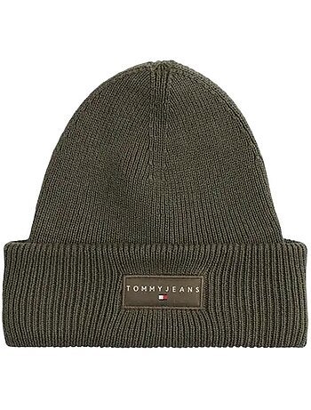 Tommy hilfiger kaki beanie muts voor heren