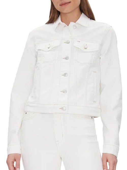 Tommy Hilfiger Klassiek Wit Damesvest - Kiabi Tommy Hilfiger Klassiek Wit Damesvest - Kiabi