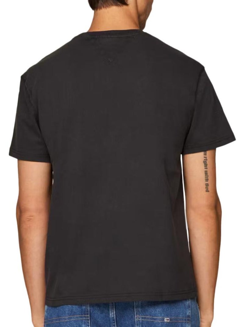 Tommy Hilfiger Klassiek Zwart T-shirt voor Heren Zwart - Kiabi