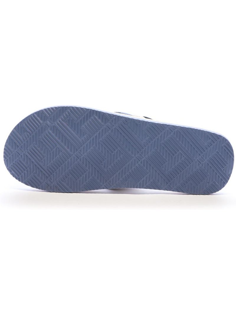 Tommy hilfiger kurk strand slippers voor heren - blauw Blauw - Kiabi