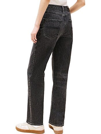 Tommy hilfiger layla grijze straight fit jeans voor dames