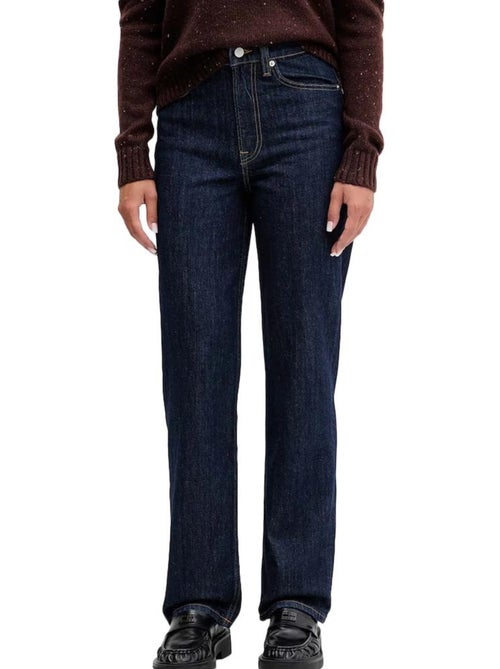 Tommy Hilfiger Layla Slim Fit Jeans voor Dames - Donkerblauw - Kiabi Tommy Hilfiger Layla Slim Fit Jeans voor Dames - Donkerblauw - Kiabi