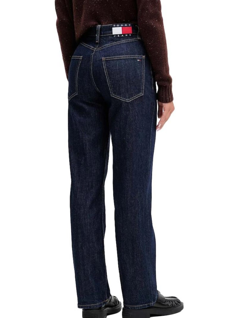 Tommy Hilfiger Layla Slim Fit Jeans voor Dames - Donkerblauw Blauw - Kiabi