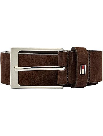 Tommy hilfiger layton heren riem bruin