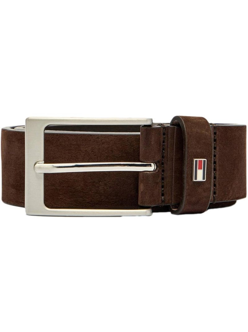Tommy Hilfiger Layton Heren Riem Bruin Zwart - Kiabi