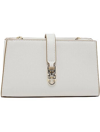 Tommy hilfiger libre ecru dames schoudertas