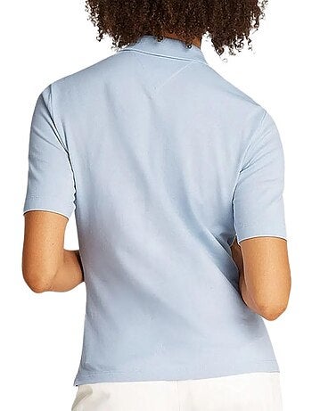 Tommy hilfiger lichtblauwe polo voor dames 43224