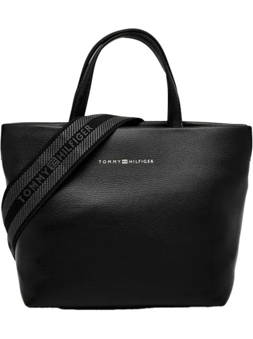 Tommy Hilfiger Logotapes Zwarte Dames Schoudertas - Kiabi Tommy Hilfiger Logotapes Zwarte Dames Schoudertas - Kiabi