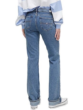 Tommy hilfiger maddie donkerblauwe bootcut jeans voor dames