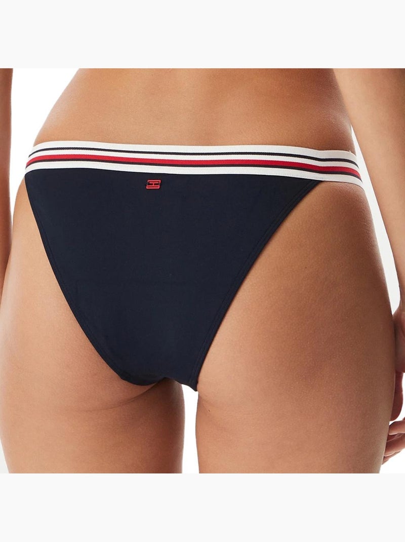 Tommy hilfiger marine cheeky bikini zwembroekje Marineblauw - Kiabi
