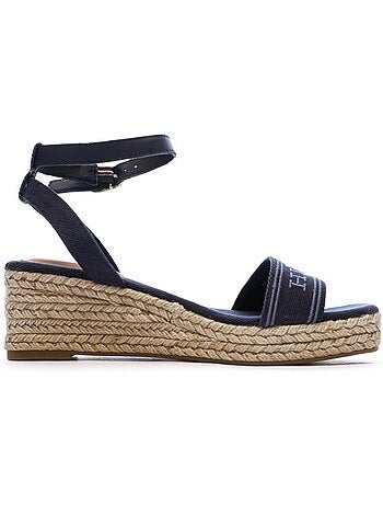Tommy hilfiger marine espadrille sandalen voor dames