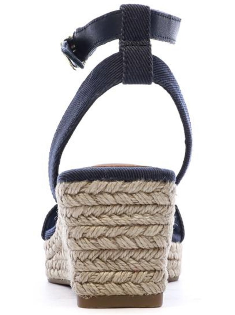 Tommy Hilfiger Marine Espadrille Sandalen voor Dames Marineblauw - Kiabi