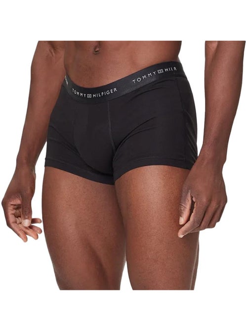 Tommy Hilfiger Metallic Boxershorts Heren - Zwart/Grijs - 3-pack - Kiabi Tommy Hilfiger Metallic Boxershorts Heren - Zwart/Grijs - 3-pack - Kiabi