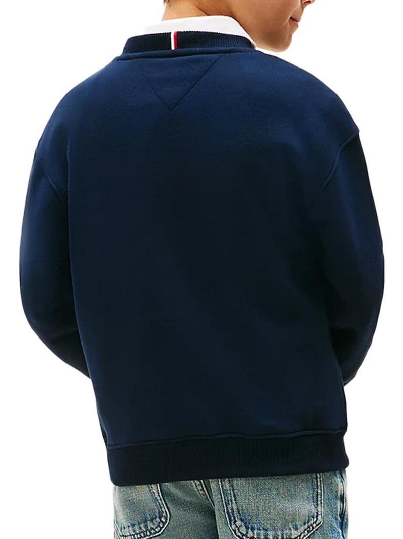 Tommy Hilfiger Mini Corp Jongens Sweatshirt Marineblauw Marineblauw - Kiabi