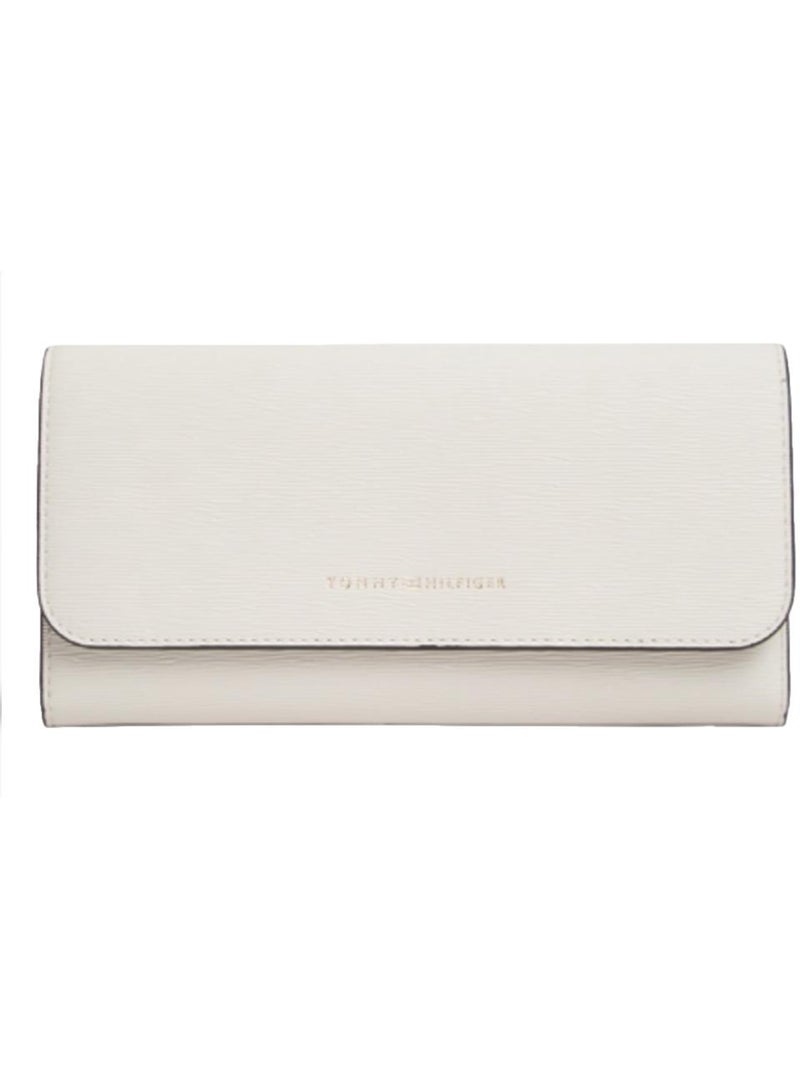 Tommy hilfiger moderne beige dames portemonnee Beige - Kiabi