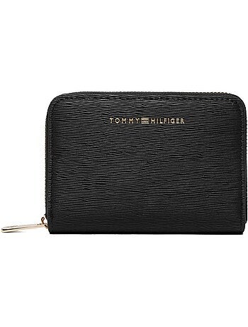 Tommy hilfiger th modern compacte beige dames portemonnee