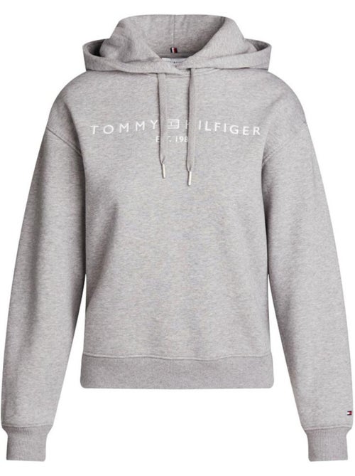 Tommy Hilfiger Moderne Grijze Damessweater - Kiabi Tommy Hilfiger Moderne Grijze Damessweater - Kiabi