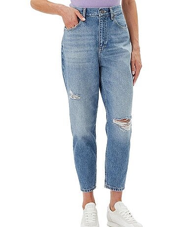 Tommy hilfiger mom jeans voor dames - blauw