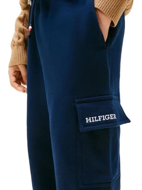 Tommy Hilfiger Monotype joggingbroek voor jongens - marineblauw - Kiabi Tommy Hilfiger Monotype joggingbroek voor jongens - marineblauw - Kiabi