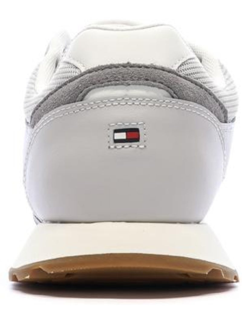 Tommy Hilfiger New Runner Eva Lichtgrijze Heren Sneakers Zilvergrijs - Kiabi