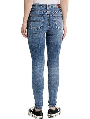 Tommy hilfiger nora skinny jeans dames blauw