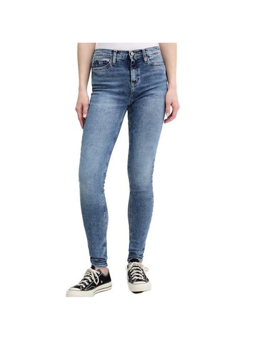 Tommy Hilfiger Nora Skinny Jeans Dames Blauw - Kiabi Tommy Hilfiger Nora Skinny Jeans Dames Blauw - Kiabi