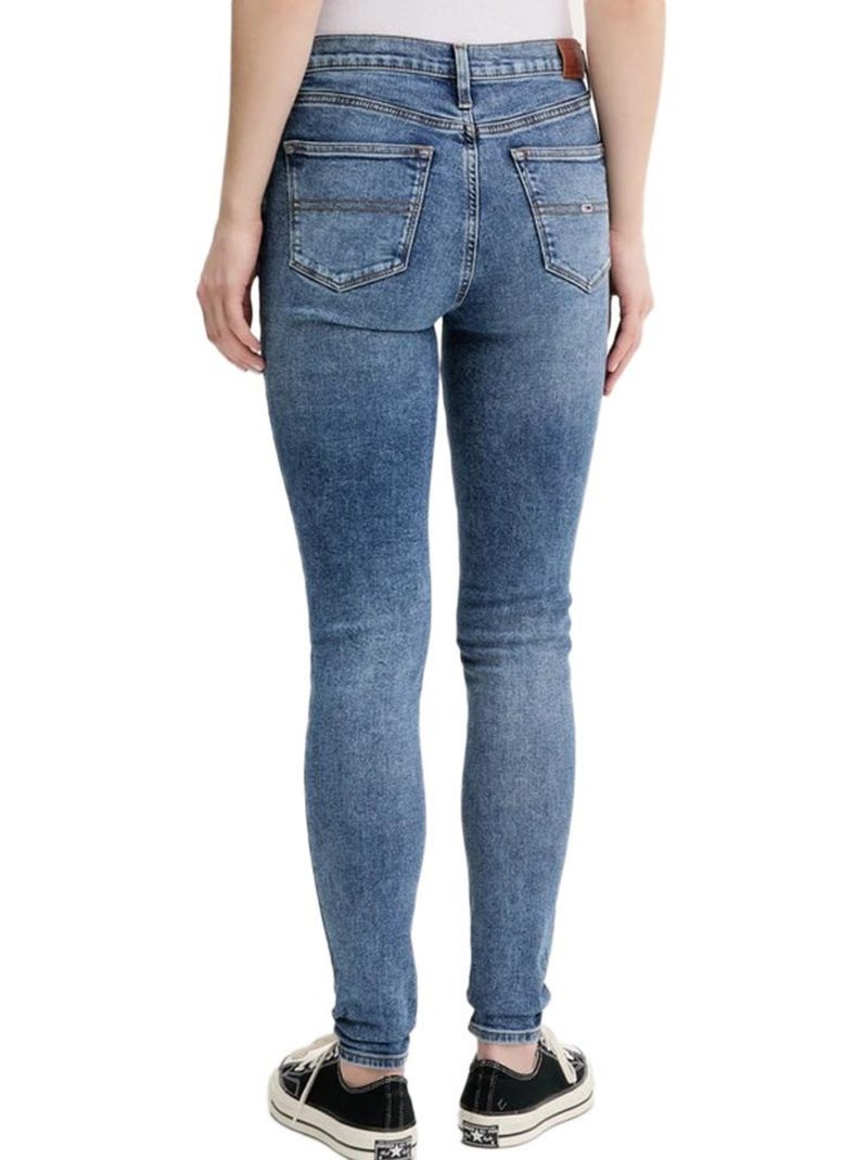 Tommy Hilfiger Nora Skinny Jeans Dames Blauw Blauw - Kiabi