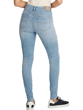 Tommy hilfiger nora slim fit jeans voor dames - blauw