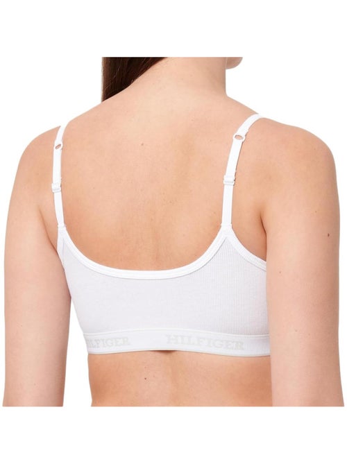 Tommy Hilfiger Ongevoerde Witte Bralette voor Dames - Kiabi