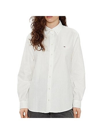 Tommy hilfiger oxford dames blouse wit