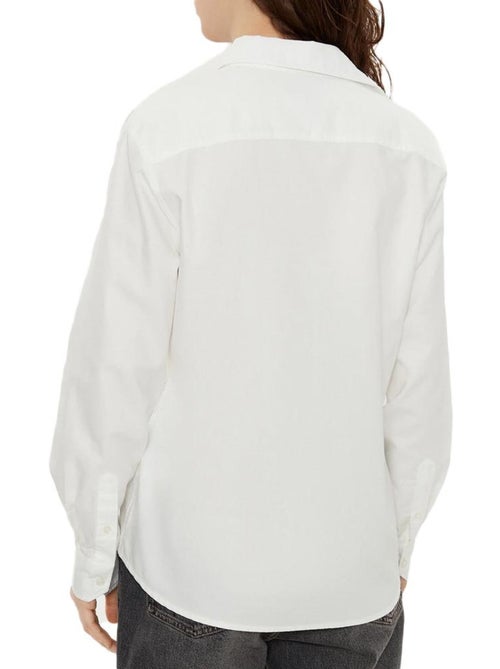 Tommy Hilfiger Oxford Dames Blouse Wit - Kiabi Tommy Hilfiger Oxford Dames Blouse Wit - Kiabi