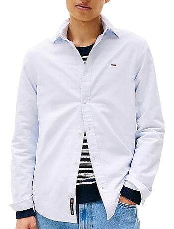 Tommy hilfiger oxford overhemd lichtblauw voor heren
