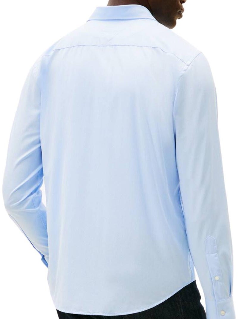 Tommy Hilfiger Performance Herenoverhemd Blauw Blauw - Kiabi
